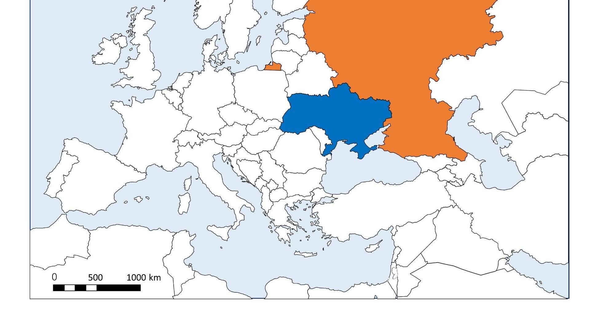 パワーポイントで加工可能なヨーロッパの地図 ウクライナについて知るために 地理bの旅 Note