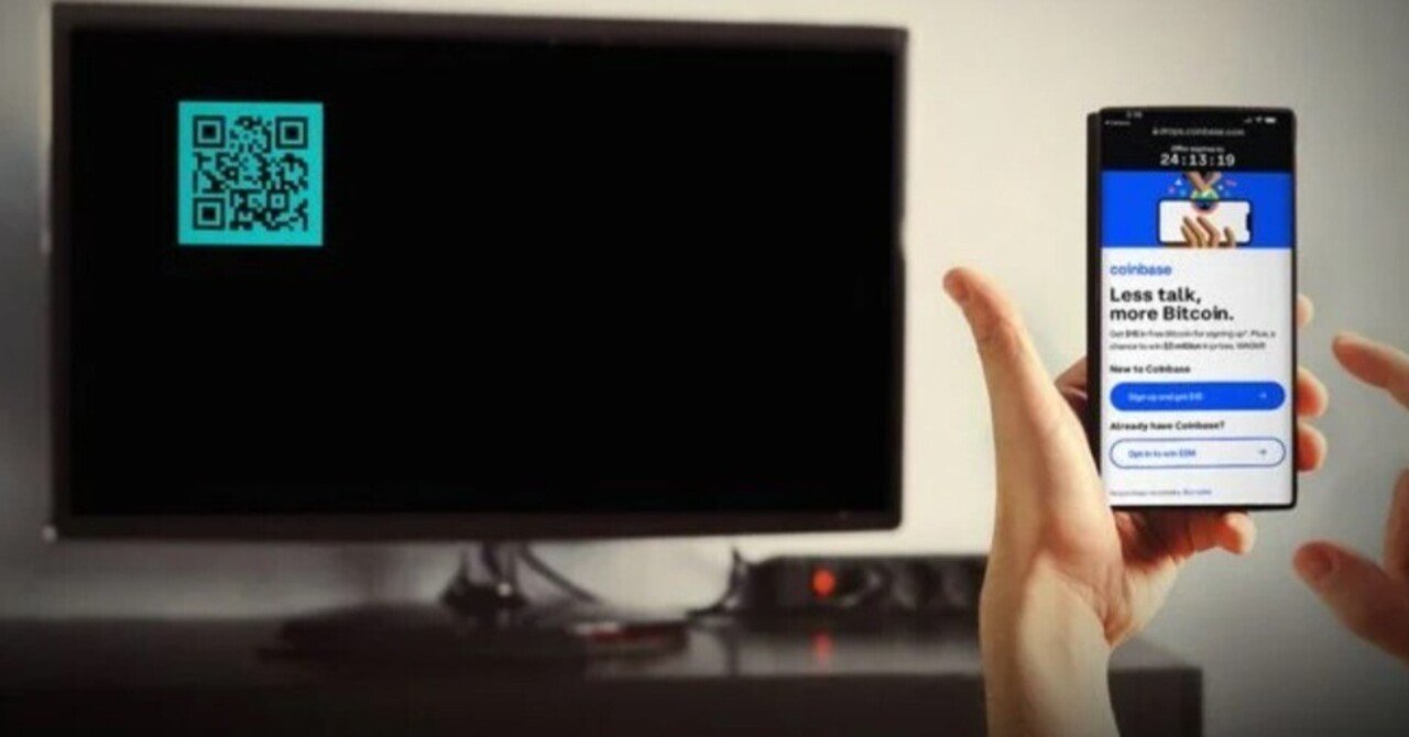 コインベースのQRコードCM スーパーボウルで一躍話題になった後にプチ炎上｜駒瀬元洋 | 経営者・事業責任者の右腕として伴走支援