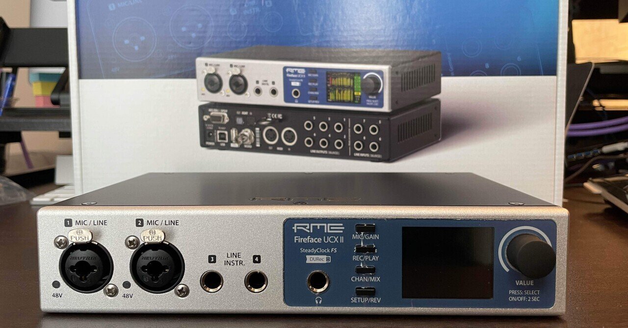 REM Fireface UCX 初期備品完備 更に高音質ACアダプター付:Ⅱ REM Fireface UCX 初期備品完備 更に高音質ACアダプター付:Ⅱ