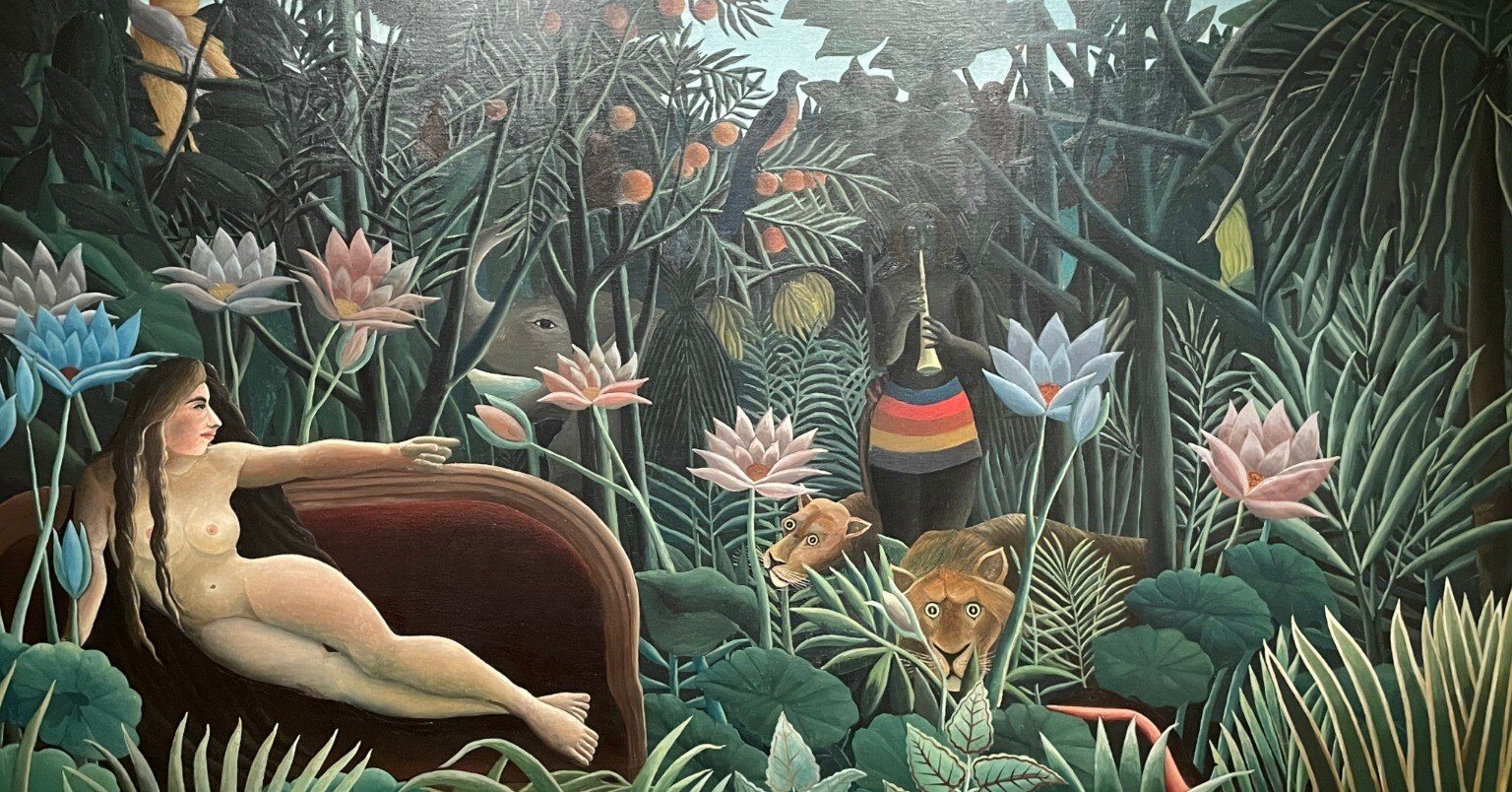 アンリ・ルソー（Henri Rousseau）作『夢（The Dream