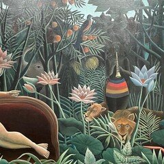 パブロ・ピカソ（Pablo Picasso）作『アヴィニョンの娘たち（Les