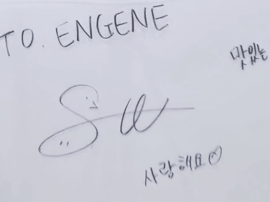 ENHYPEN ソヌ サイン入りインスタントフォト 2025年最新】enhypen