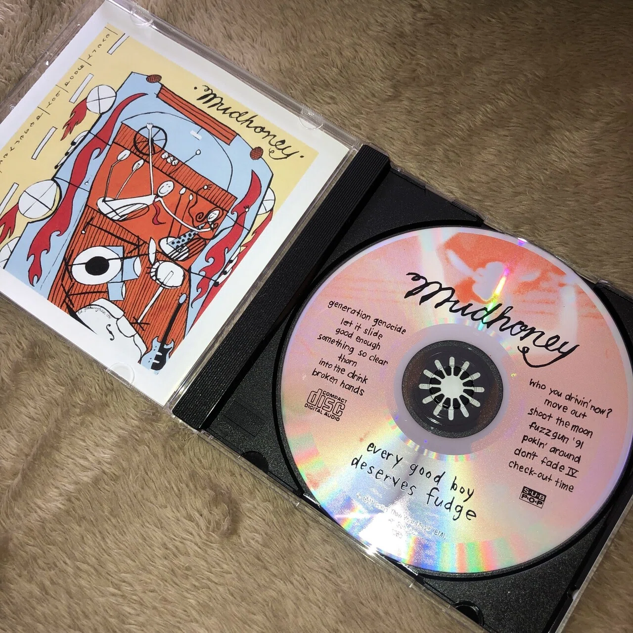 Mudhoney の『Every Good Boy Deserves Fudge』を聴いてみた編|内山 結愛