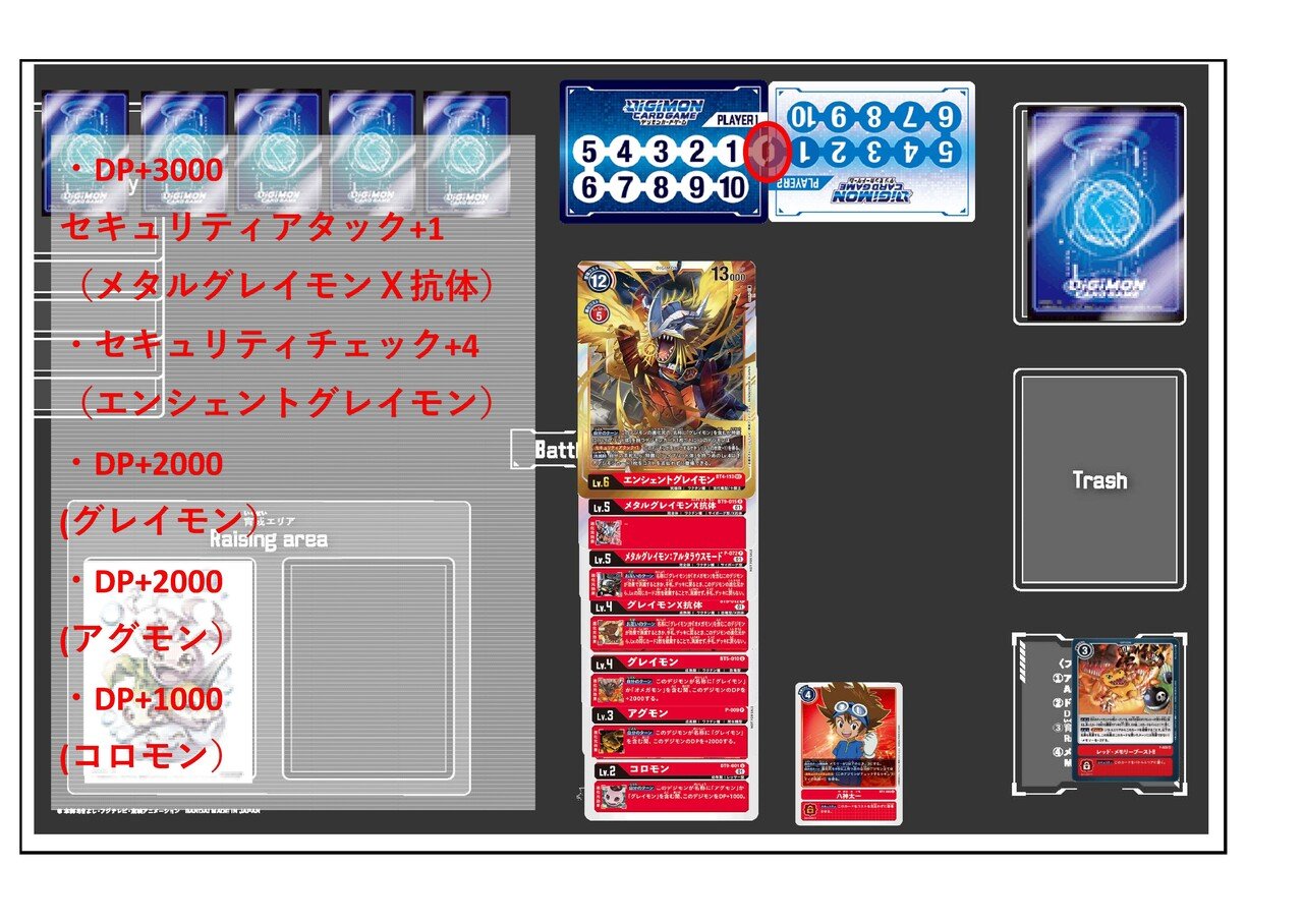 デジカ Xレコード環境デッキ「エングレワンショット」滅びの