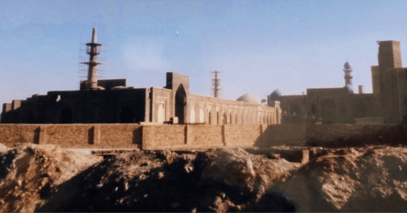 イランの北東部マシャド市にある聖地ゴハルシャド寺院への取り組みと阪神淡路大震災