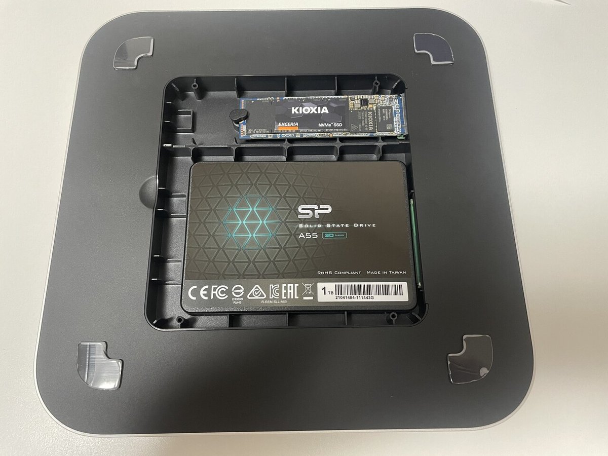 買い直したMac mini用にドッキングステーション「mc25pro」を 買い直したMac mini用にドッキングステーション「mc25pro」を
