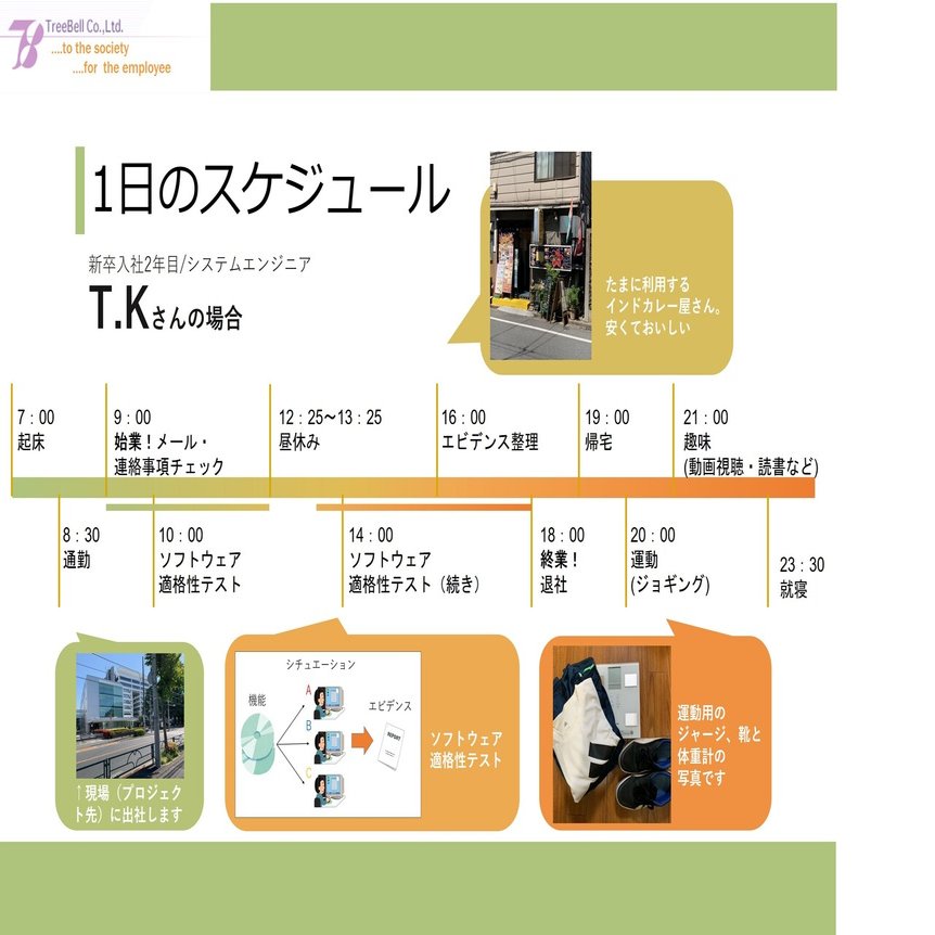 ツリーベル若手社員の1日のスケジュールをご紹介 株式会社ツリーベル Note