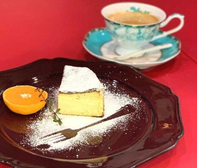 キャラメルバスクチーズケーキ