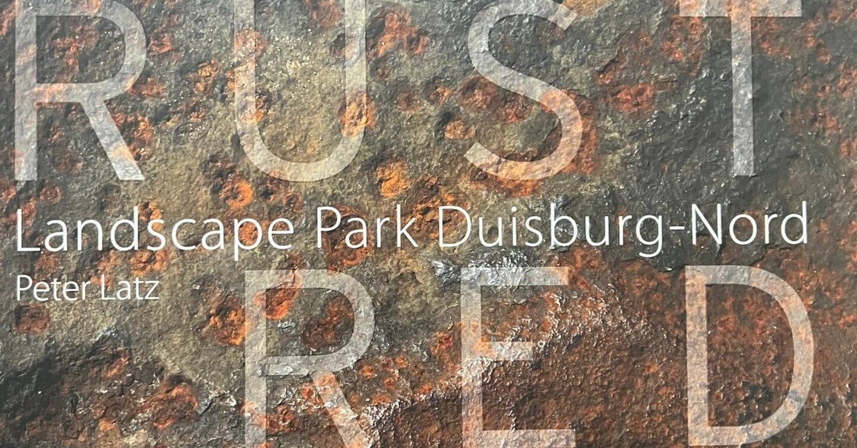 Book release: Rust Red by Peter Latz - Topos Magazine