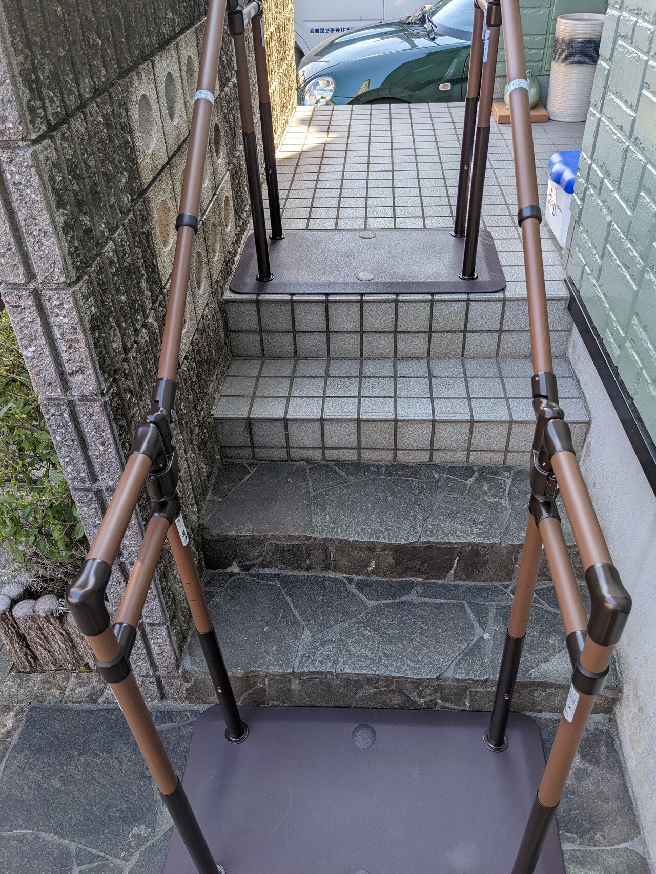 ハンドメイド　階段　屋外可 ハンドメイド 階段 屋外可