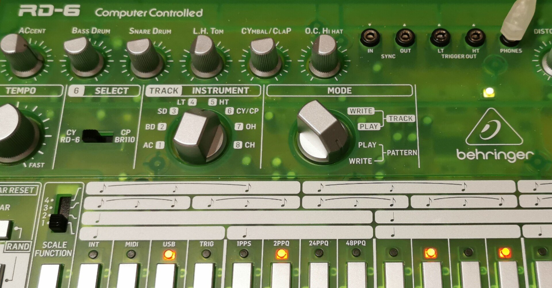 ベリンガー BEHRINGER RD-6-AM Rhythm Designer アナログリズム