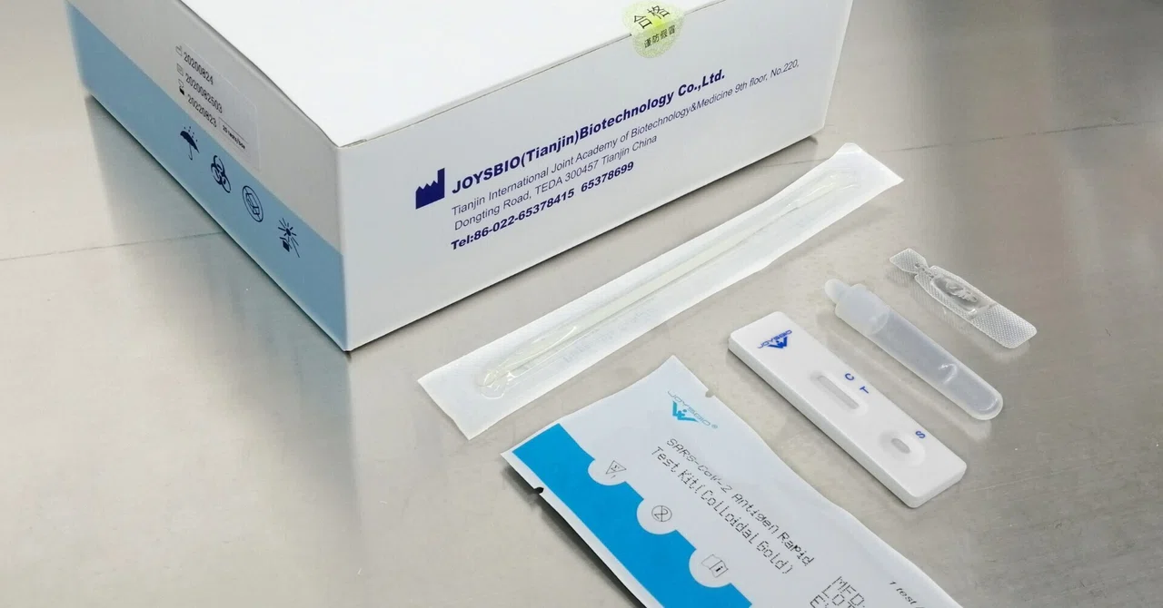 Rapid antigen test kits and potential exposure to hazardous substances ...
