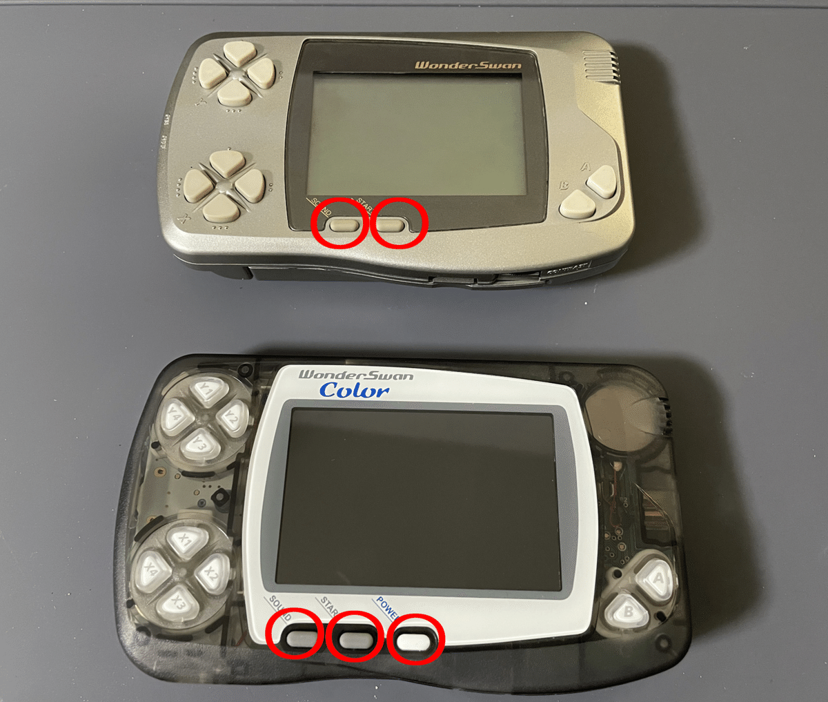 ワンダースワンカラーをIPS液晶化・タクトスイッチ化してみた