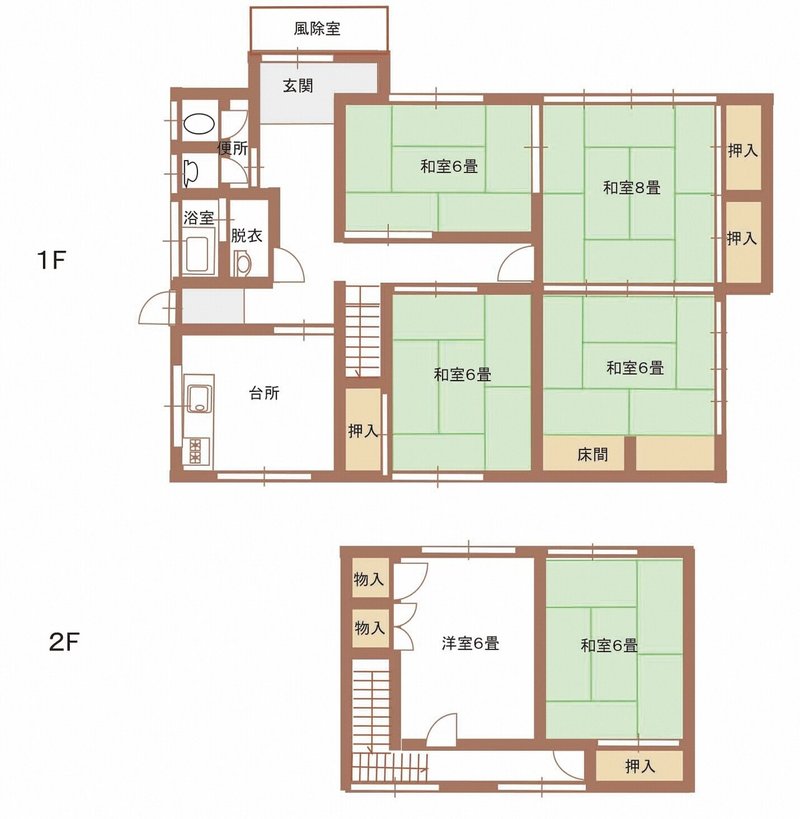 近唯一邸間取り図