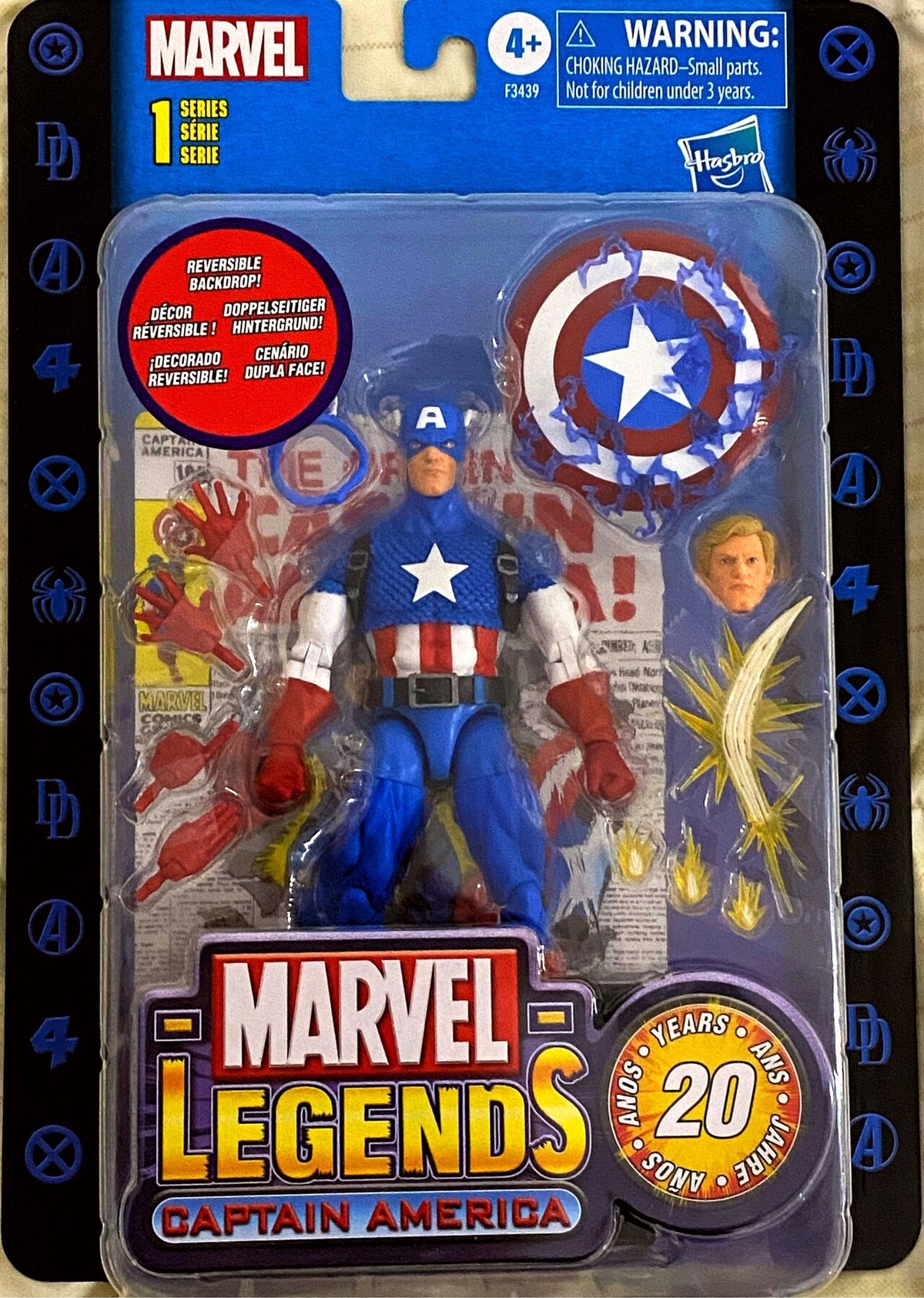 【ルース品】 マーベルレジェンド キャプテンアメリカ 20th マーベルレジェンド 20周年 シリーズ1 キャプテン・アメリカ 6