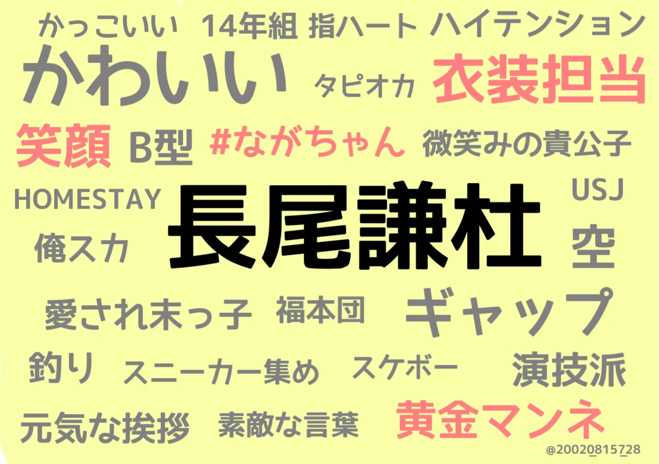 なにわ男子の長尾謙杜くんが気になる人へ｜mii