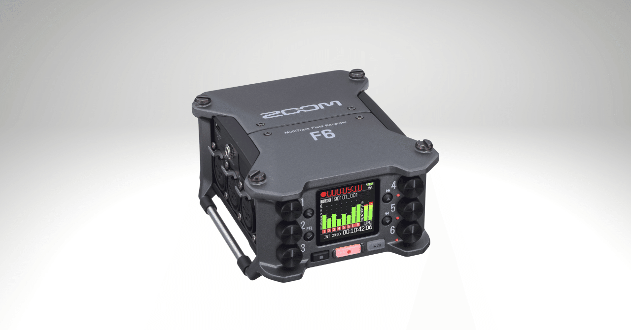 その他 ZOOM F6 ZOOM (ズーム) F6 MultiTrack Field Recorder