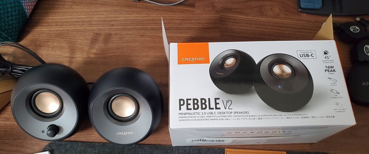 Creative Pebble V2 SP-PBLV2-BK USB