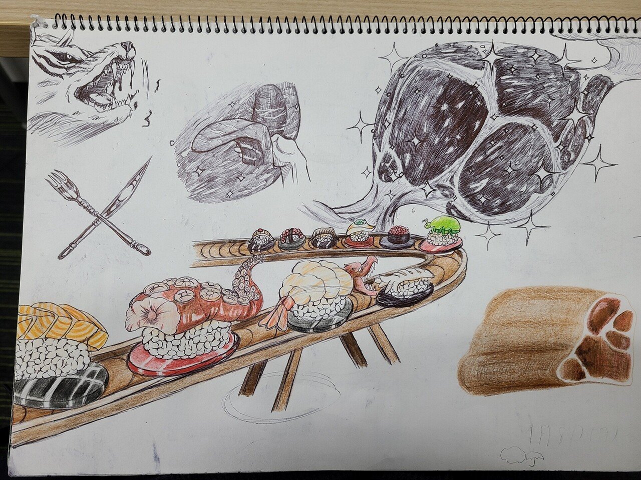 イラスト マンガなどのキャクターのオリジナルイラストの練習方法 模 大学編 どうぶつくん Note