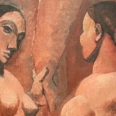 パブロ・ピカソ（Pablo Picasso）作『アヴィニョンの娘たち（Les