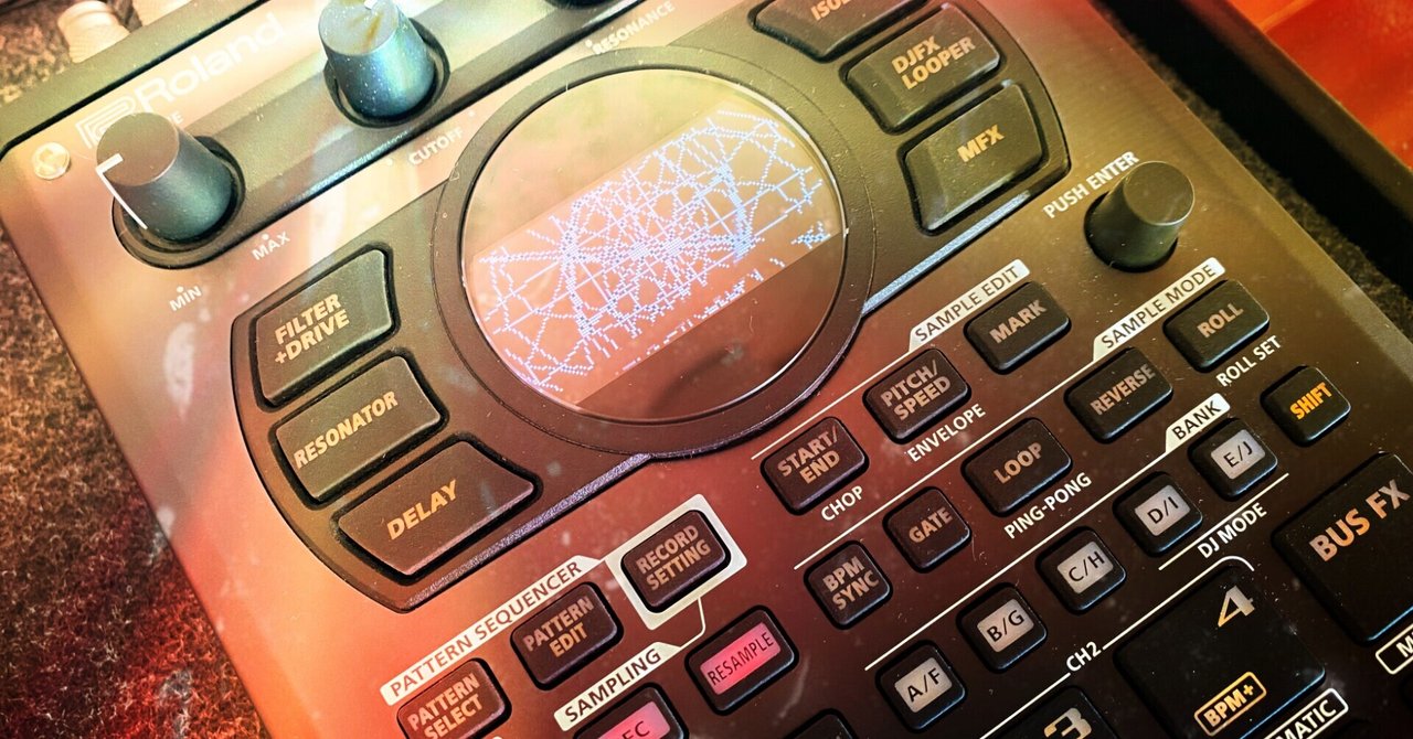 Roland ローランド サンプラー SP-404MKⅡ MK2 メタルプレート