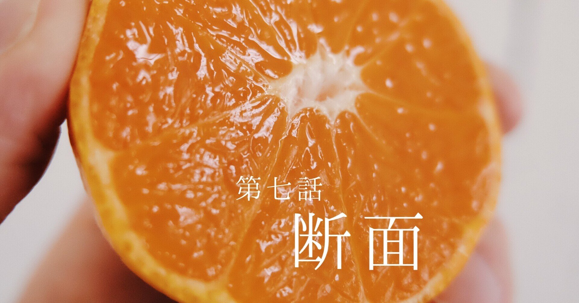 偏愛果物 第七話 断面 タチバナショウタ Note 偏愛果物 第七話 断面 タチバナショウタ Note