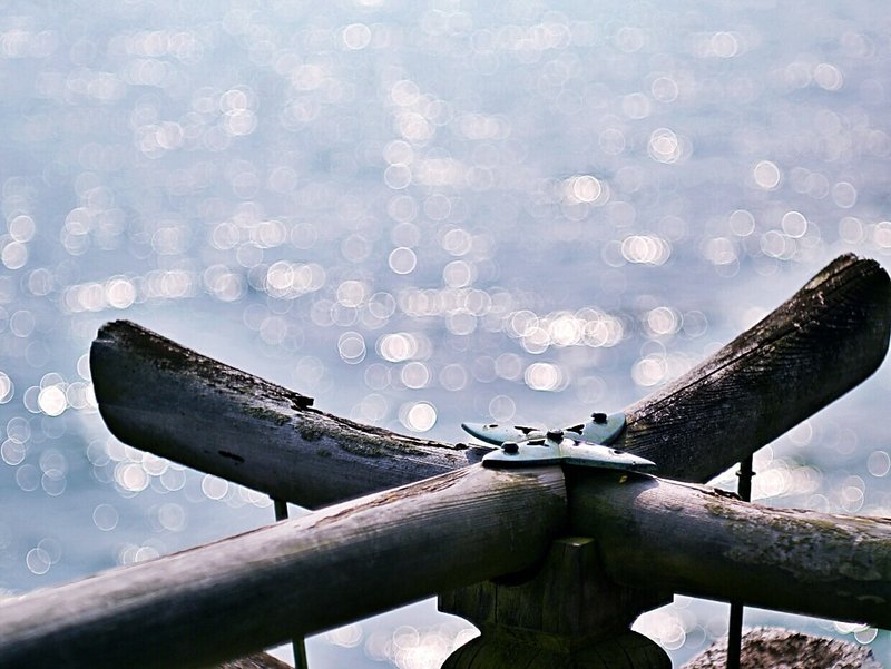 浮御堂から見る琵琶湖。光に感謝。