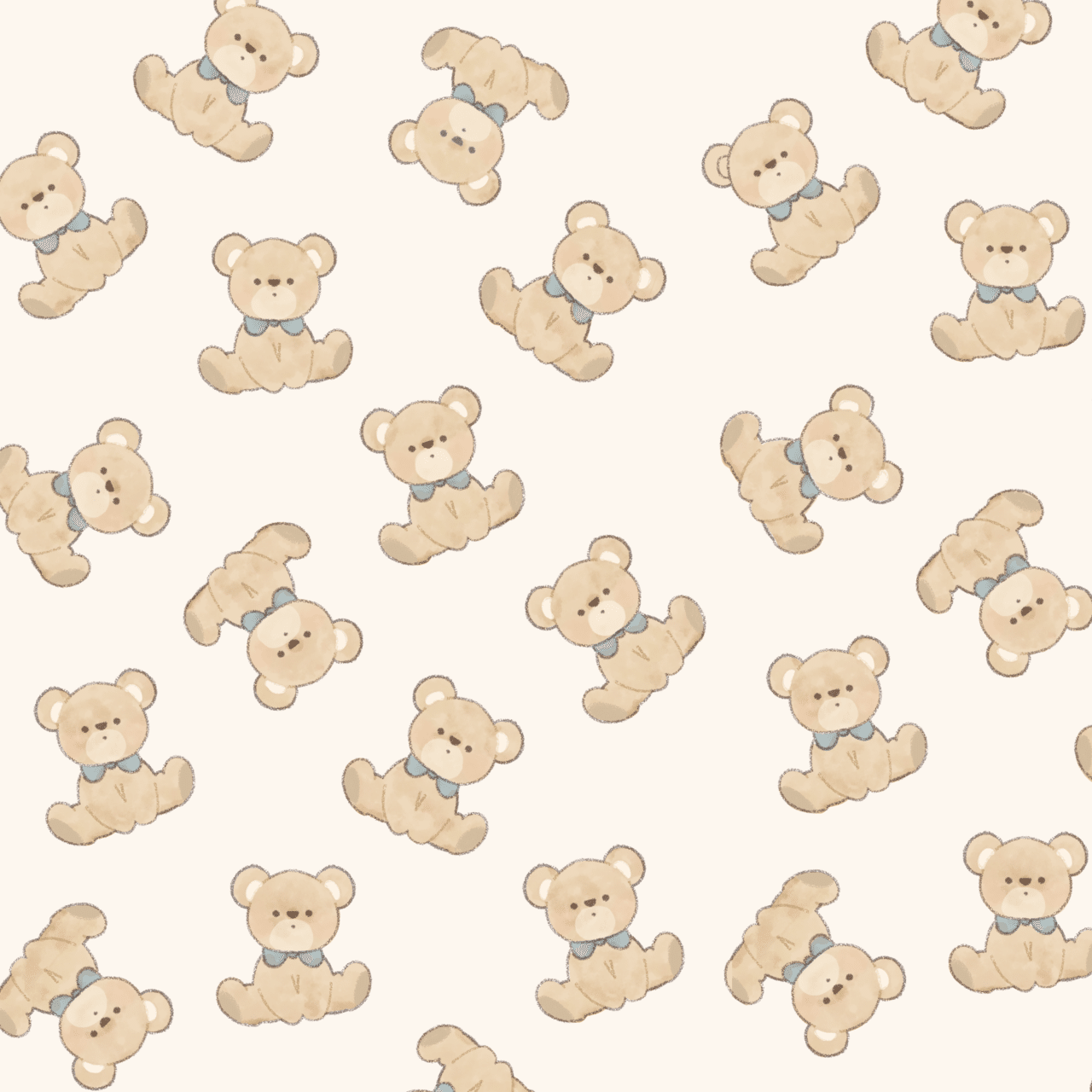 Ipad壁紙イラスト くまさん 水都ミナ みなとみな Note