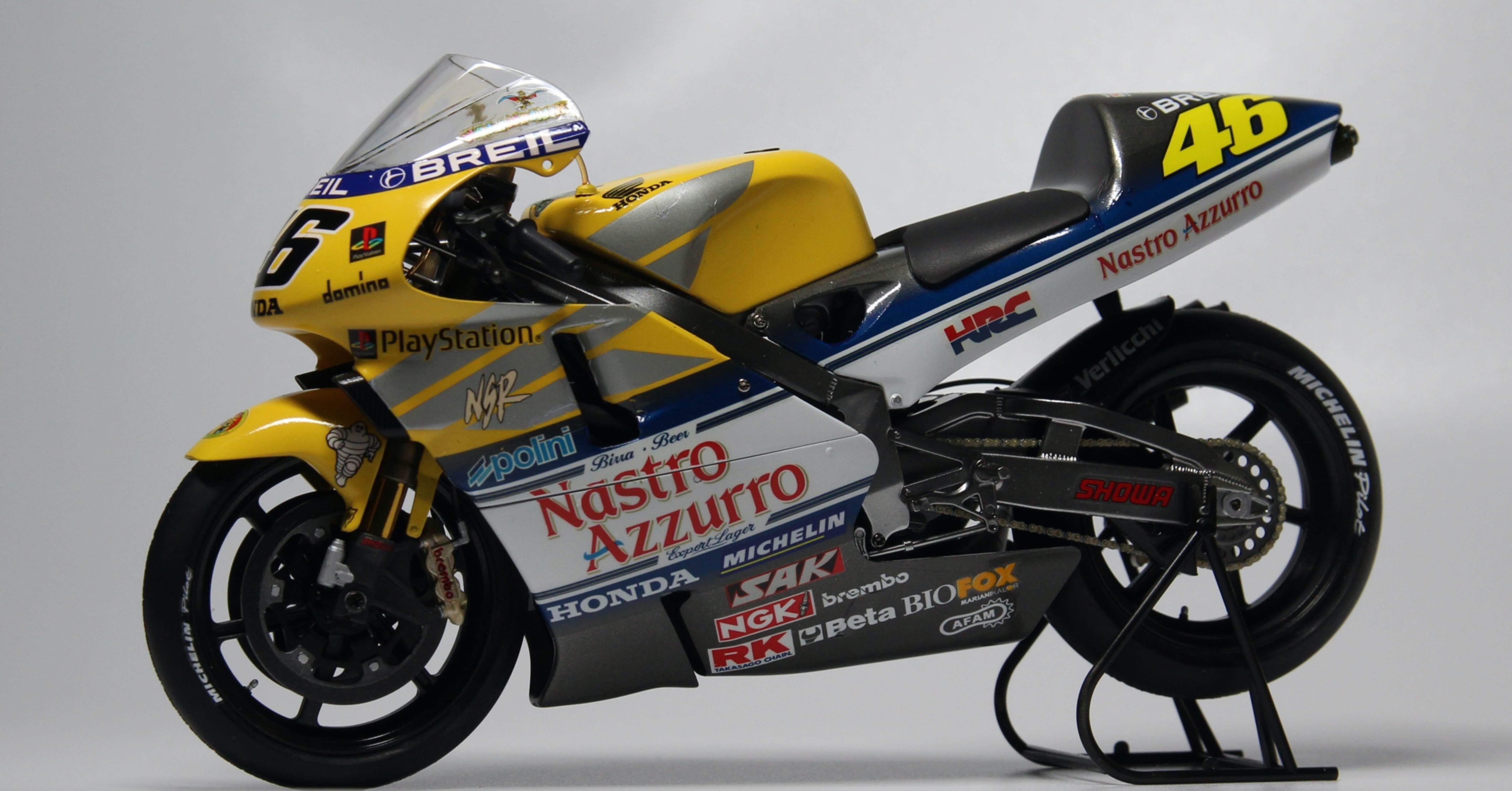 タミヤ ナストロアズーロホンダ NSR500 完成｜スイートネイル