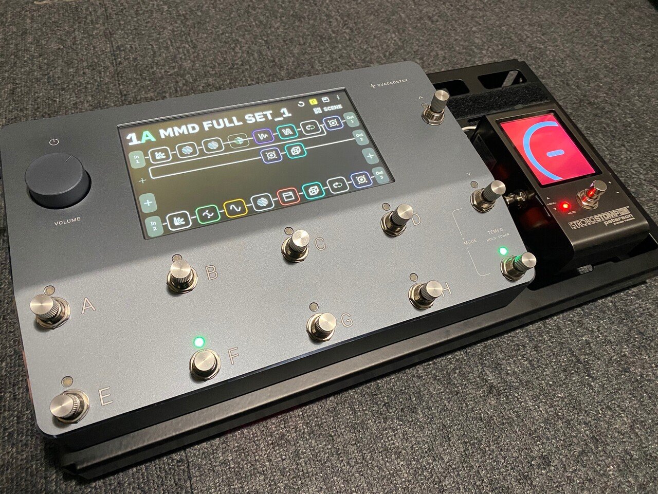Quad Cortexレビュー&極め過ぎたミニマルシステム|Julian Quad Cortexレビュー&極め過ぎたミニマルシステム|Julian