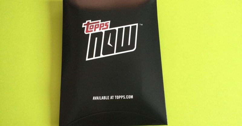 Topps nowを購入ました