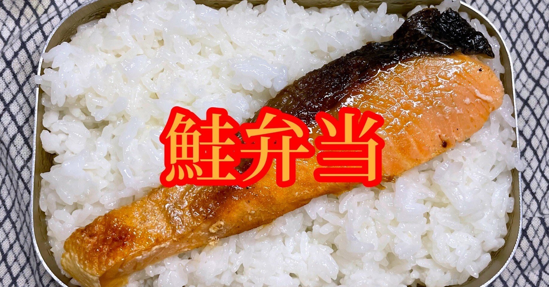 鮭弁当｜小野瀬雅生
