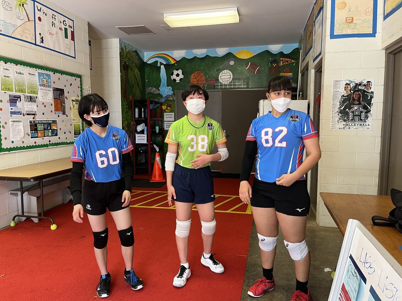 バレーボールトライアウトinハワイ 佐々木 真理絵 Note