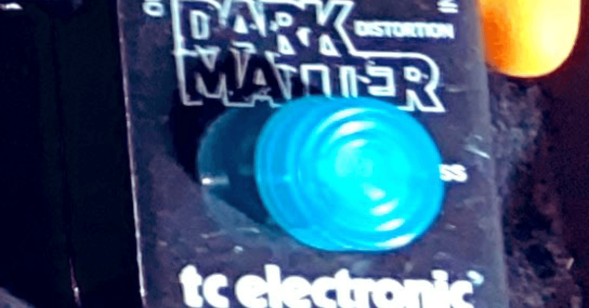 TC ELECTRONIC　DarkMatter Distortion　箱付美品 TC ELECTRONIC/DarkMatter Distortion/ディストーション 送料