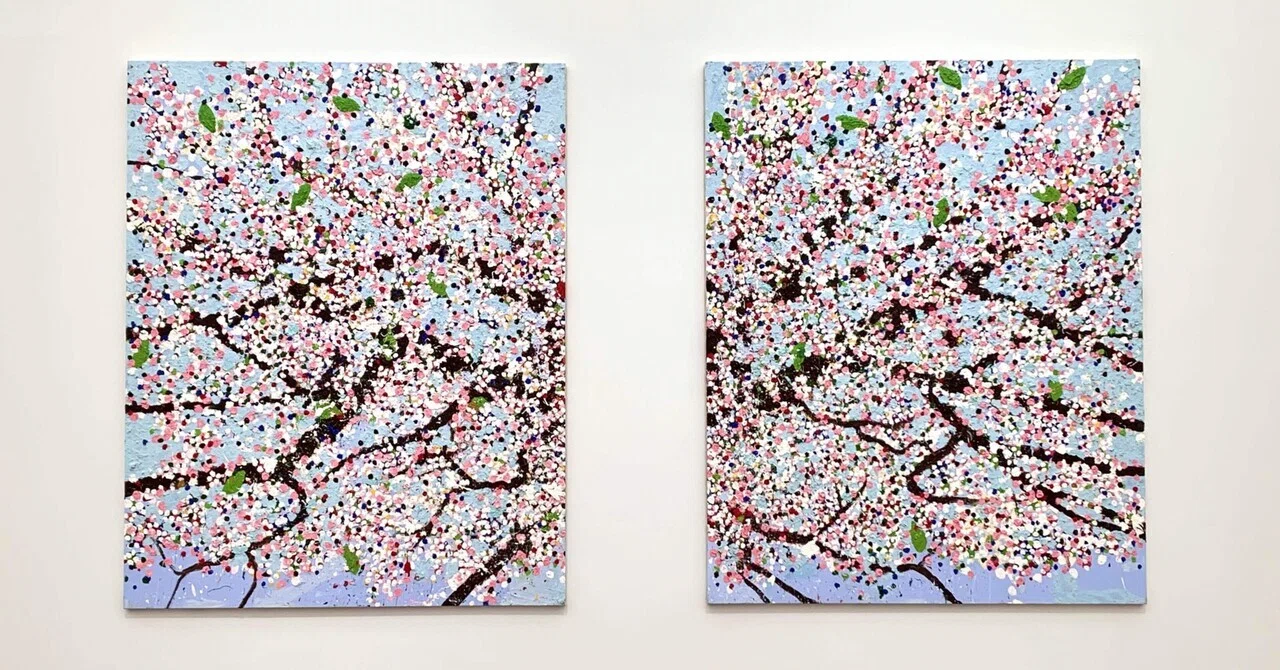 Exhibition] Damien Hirst: Cherry Blossoms｜masahiro ito