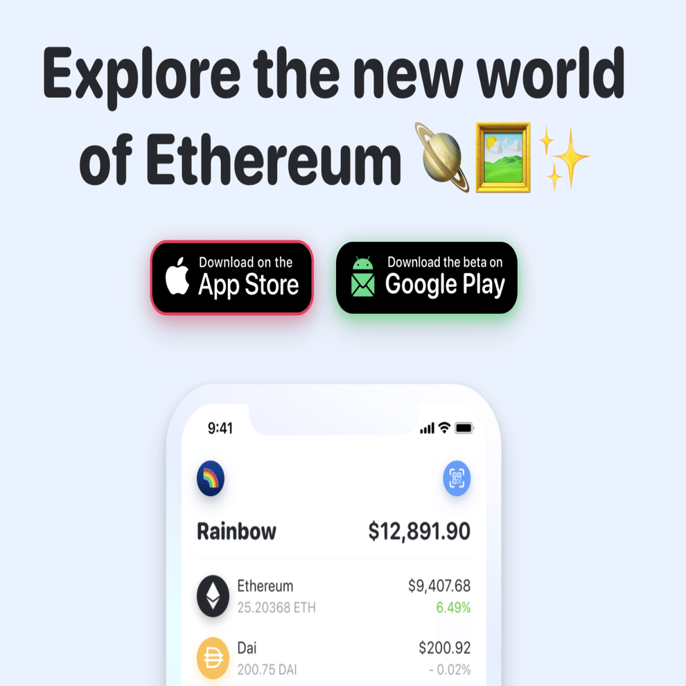 web3マガジン】事例#6: スマホアプリだけでweb3資産を管理できるRainbow｜決算が読めるようになるノート