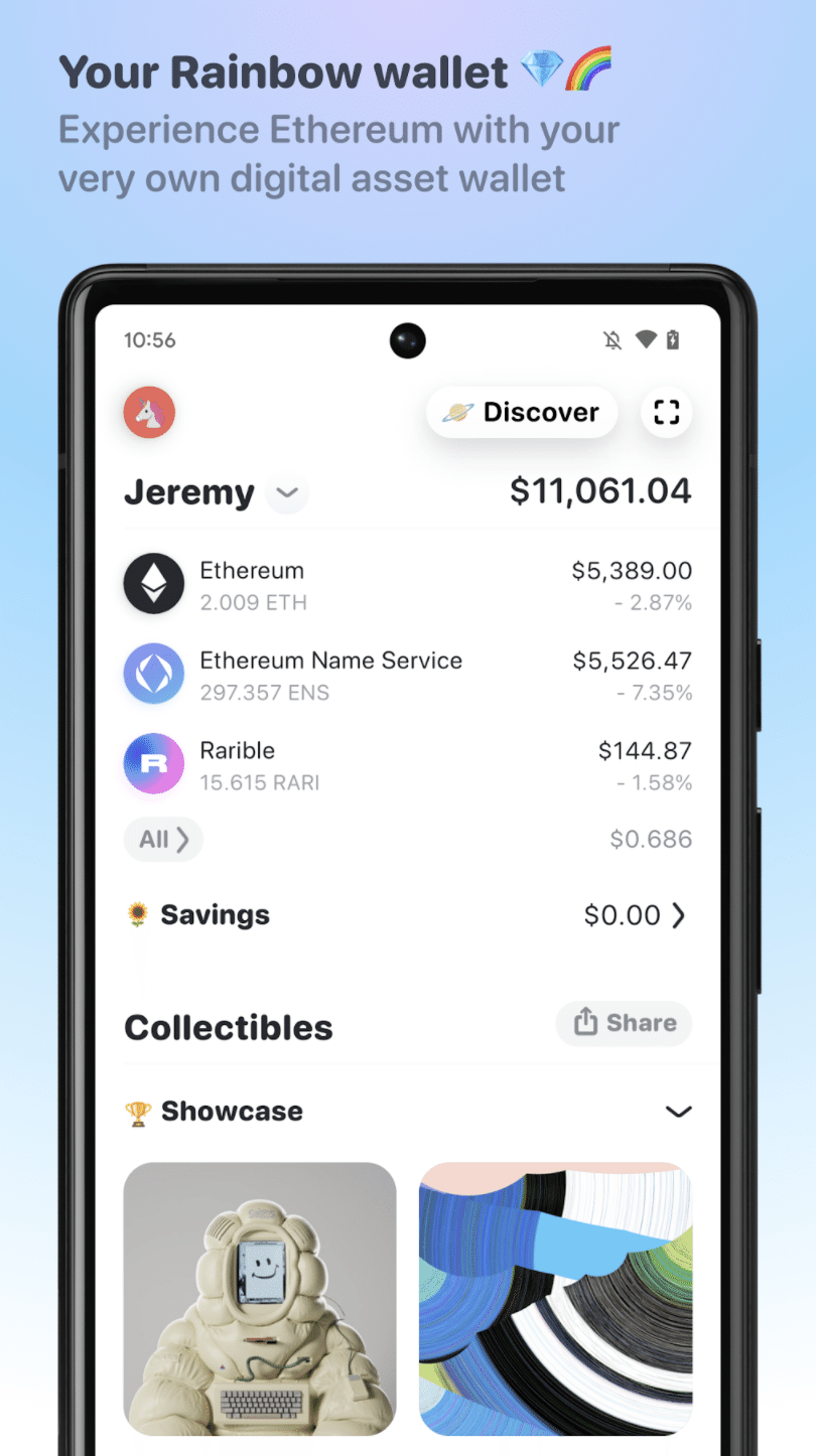 web3マガジン】事例#6: スマホアプリだけでweb3資産を管理できるRainbow｜決算が読めるようになるノート