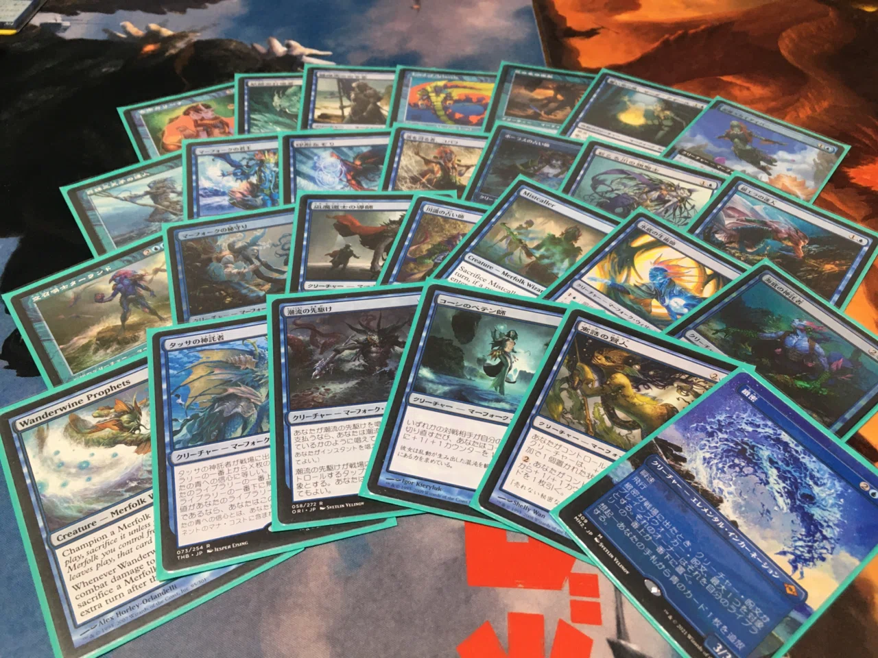 mtg モダン マーフォークデッキパーツ 一式 モダンマーフォーク構築 mtg モダン マーフォークデッキパーツ 一式 モダンマーフォーク構築