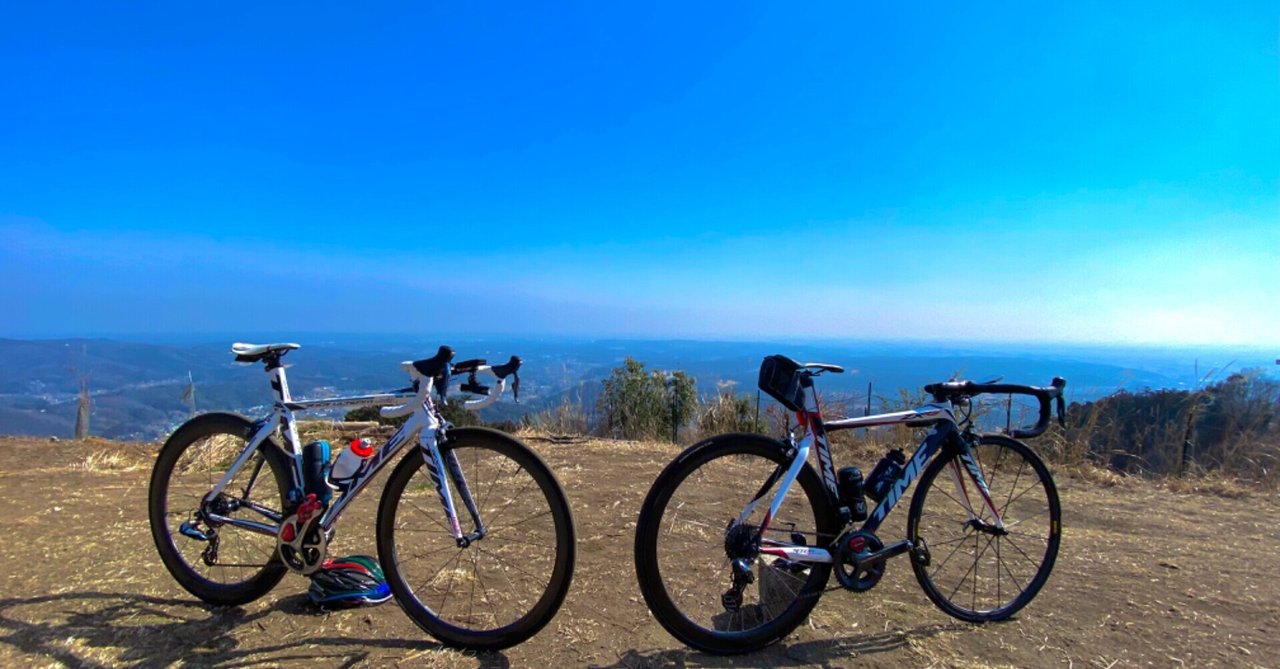 嵐山を走行した自転車