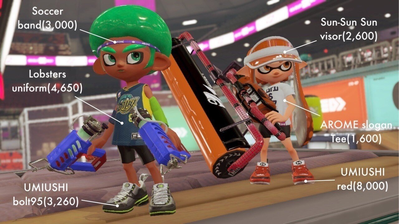 Splatoon2 ギアの話をするとしよう 最終回 ひたちえぼ Note