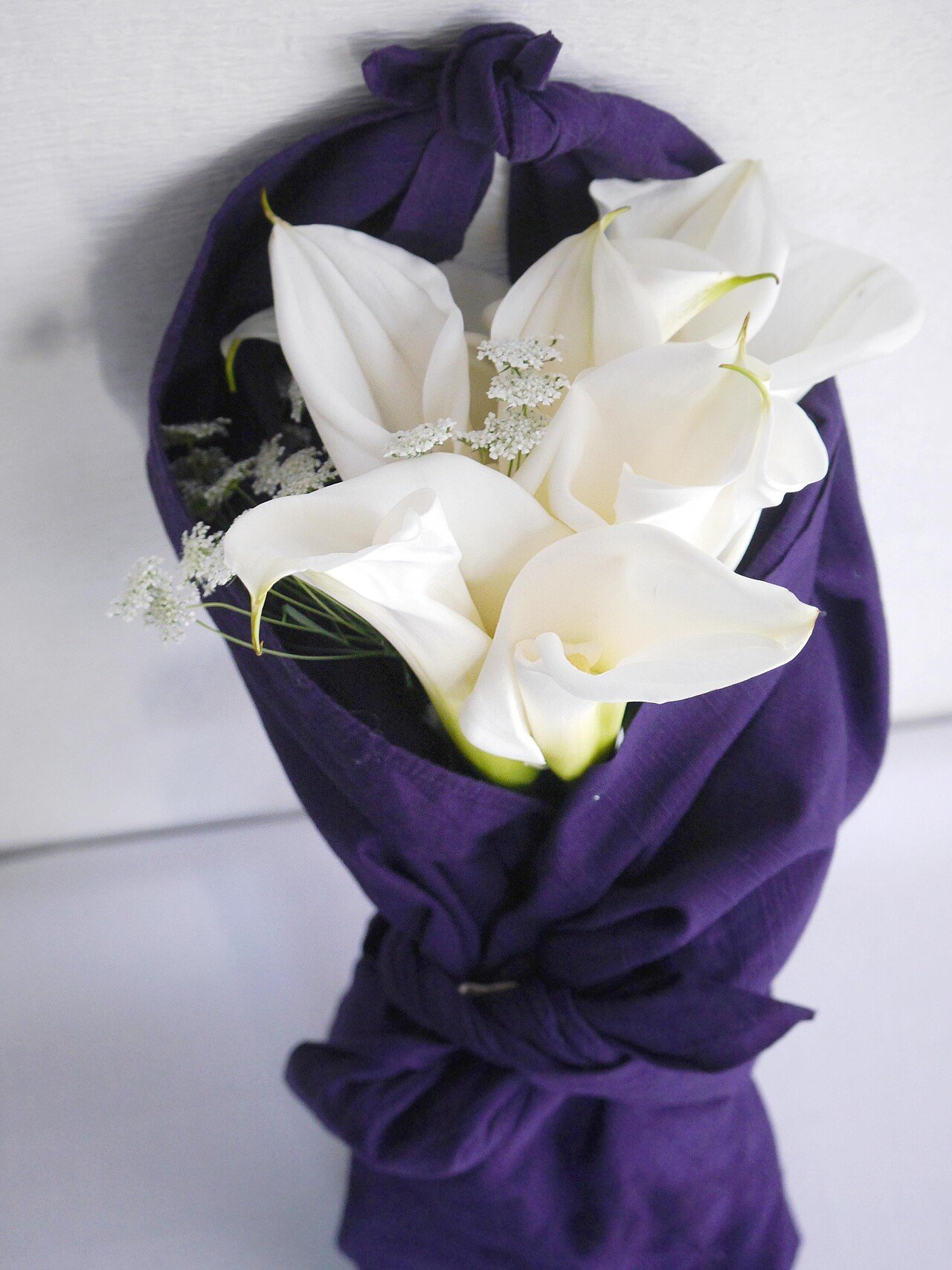 エシカルにオシャレに花束を包む 贈る ふろしき編 花贈りロマン Calla Note エシカルにオシャレに花束を包む 贈る ふろしき編 花贈りロマン Calla Note