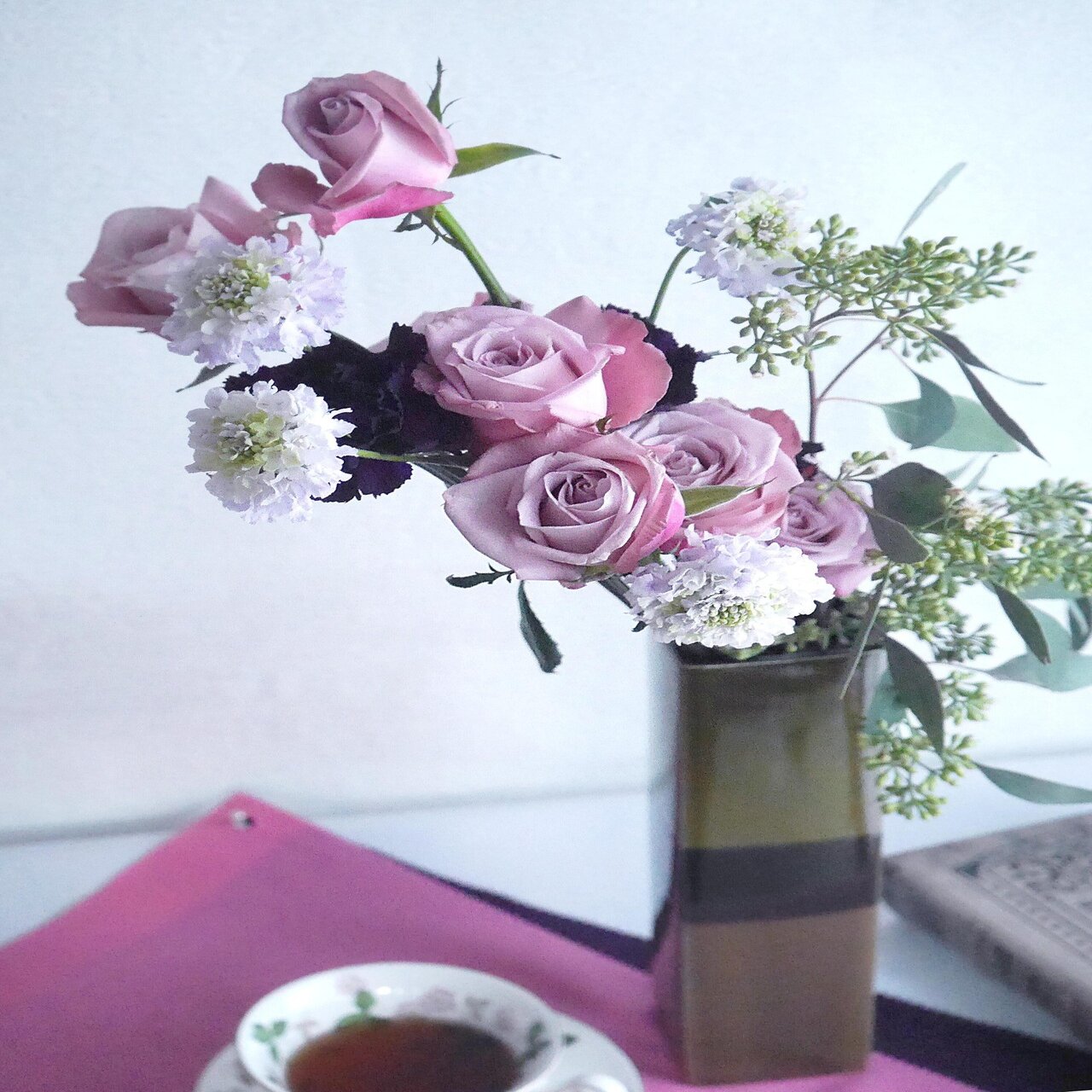 エシカルにオシャレに花束を包む 贈る ふろしき編 花贈りロマン Calla Note