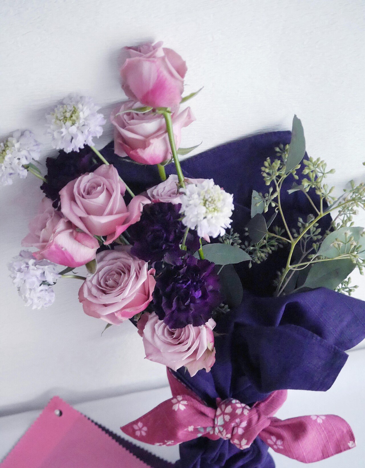 エシカルにオシャレに花束を包む 贈る ふろしき編 花贈りロマン Calla Note エシカルにオシャレに花束を包む 贈る ふろしき編 花贈りロマン Calla Note