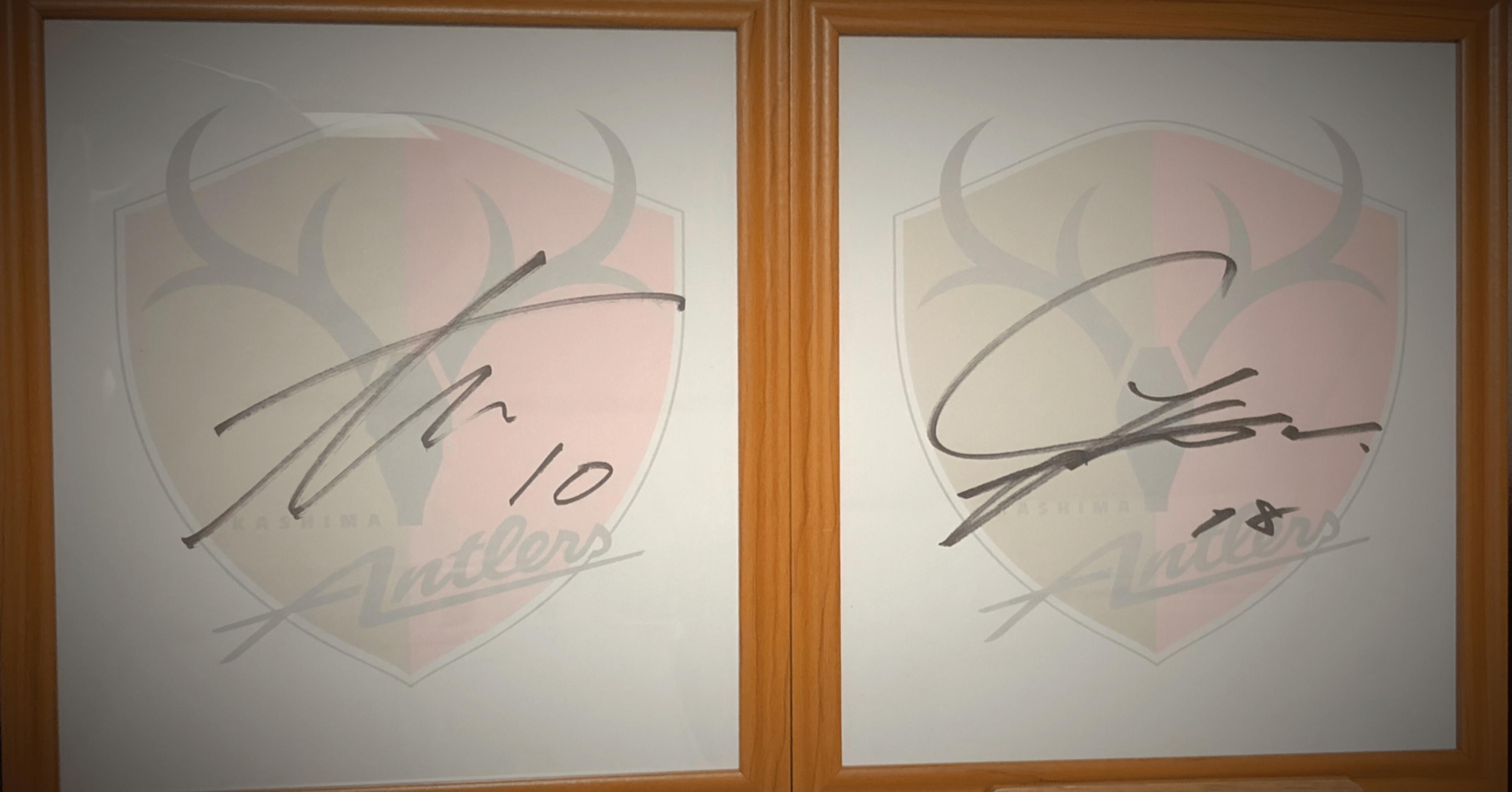 テニスの王子様 直筆サイン Antlers選手のサイン色紙をもらったらする