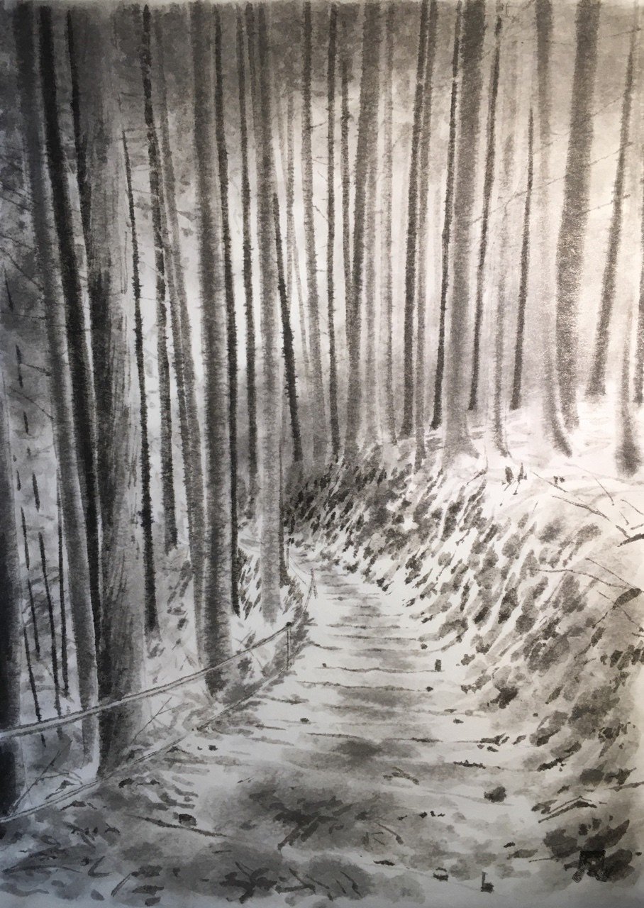 雪のあとの山道 凡子 Note 雪のあとの山道 凡子 Note