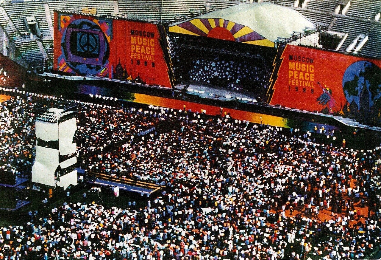 1989年8月12日「モスクワ・ミュージック・ピース・フェスティバル 
