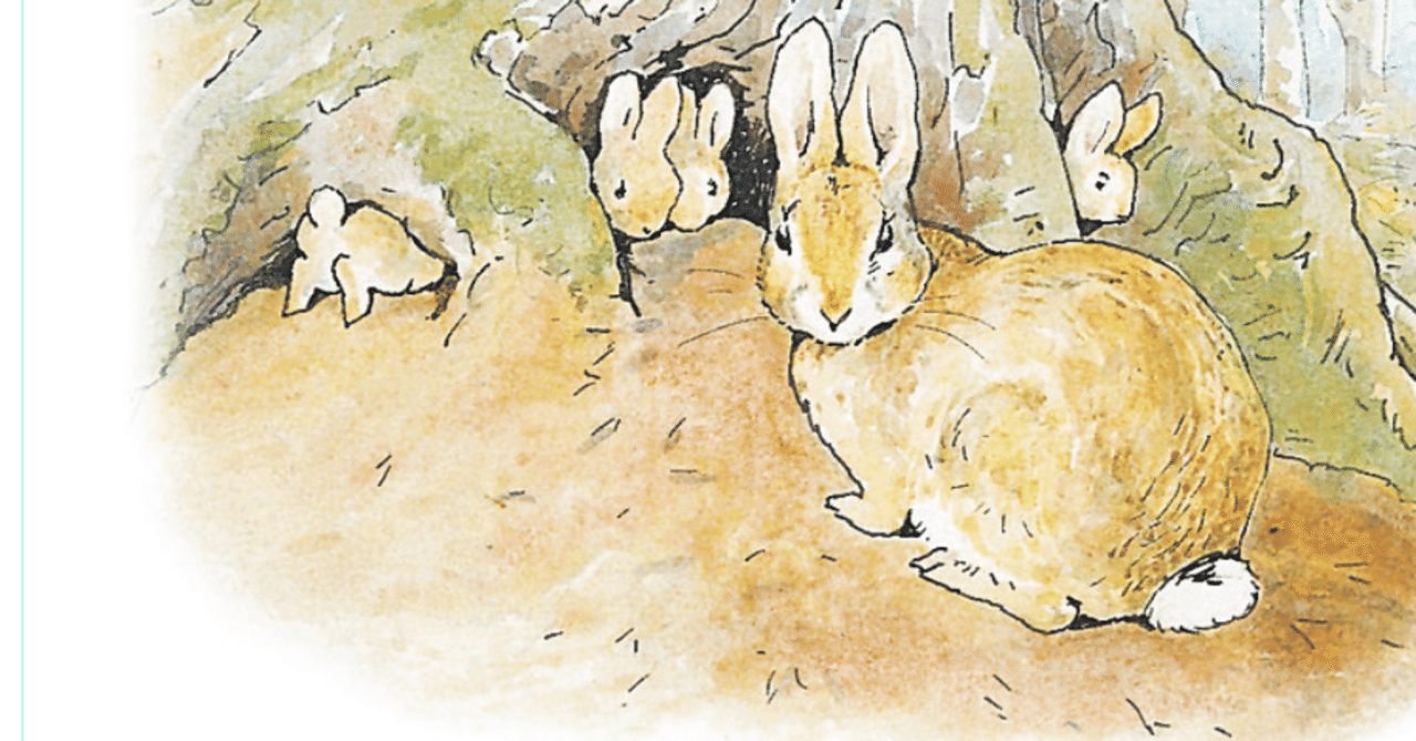 フロッピーでもフロプシーでもなく｜ピーターラビットのおはなしをAI