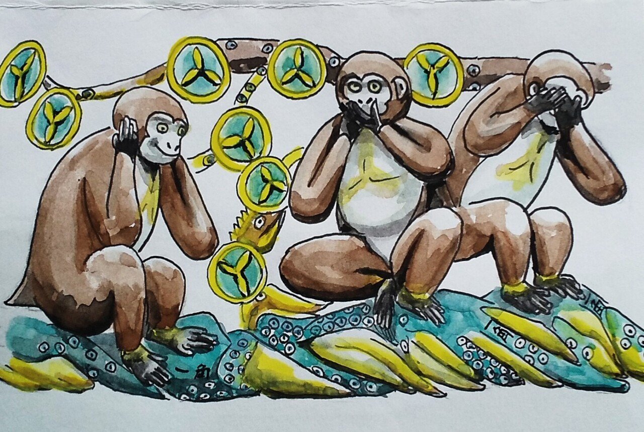 見ざる言わざる聞かざる 角 京都 Note