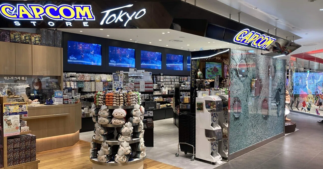 Capcom Store Jp CAPCOM STORE TOKYO(カプコンストアトウキョウ)に行ってきた!(2022/3/1)|kizukaのアニメ巡り(フリー素材)