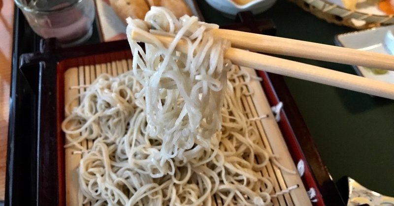 糸蕎麦〜ツルツル